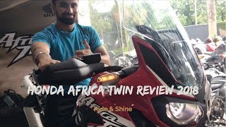 Honda Africa Twin 2018 || First walk around || Bike review in India