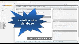 MYSQL tutorial: Create database, insert, select, update, and delete rows in MYSQL PHPMYADMIN