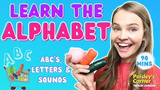 Learn The Alphabet | Toddler Learning Video | Best Learning Video for Toddlers | Speech | ABCs