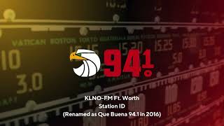 KLNO-FM 94.1: 94.1 - Fort Worth, TX - Station ID - Nov, 2014