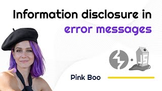 Information disclosure in error messages | PortSwigger Academy tutorial | Owasp Juice Shop tutorial