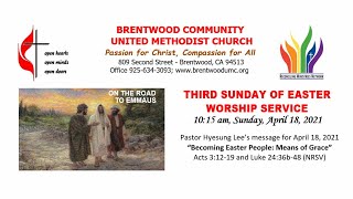 BCUMC Sunday Service LIVE: April 18 @ 10:15