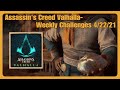 Assassin's Creed Valhalla- Weekly Challenges 4/22/21