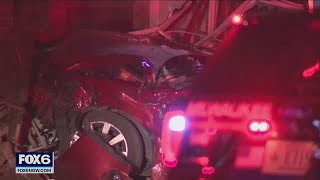 Milwaukee police chase, crash: 2 seriously injured, 3 arrested | FOX6 News Milwaukee