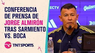EN VIVO: Jorge Almirón habla en conferencia de prensa tras Sarmiento vs. Boca