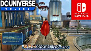 DC Universe Online 2024 - Nintendo Switch Gameplay