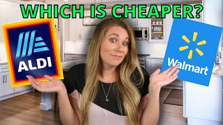 Aldi vs Walmart | Which One Is Cheaper?