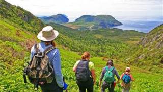 Hiking the Southhead Lighthouse Trail in Lark Harbour, Newfoundland