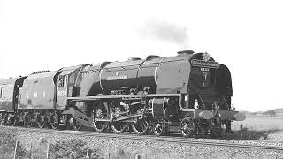 LMS Stanier Pacifics steam engines