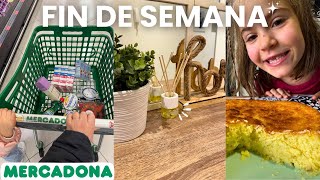 3 días con nosotros: compra, rutina, productos limpieza, tarta queso, juegos… | Vlog Nere Nerea