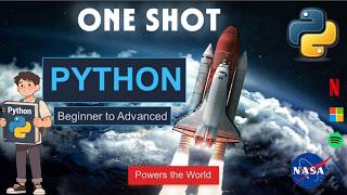 Python One Shot Tutorial 🔥 Complete Python Course from Beginner to Advanced