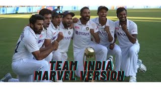 Team India Marvel anthem version