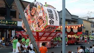 平川ねぷた　①　運行開始　平川市・緑風会・柏農　２０１７年８月３日　青森県平川市