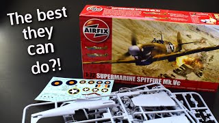 Brand New Airfix Spitfire Vc 1/72 Scale Plastic Model Kit - Unboxing Review