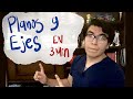 Planos y ejes anatómicos en 3 minutos!  EXPLICACIÓN FÁCIL