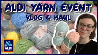 ALDI YARN EVENT 2025 | Come Yarn Shopping With Me! 🧶