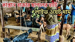 ছাগলের পাইকারি আড়ৎ কাপ্তান বাজার,গুলিস্তান,ঢাকা। Goat wholesale market, Gulistan, Dhaka.