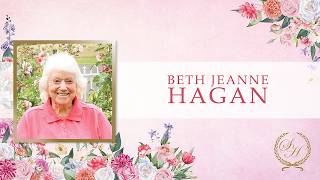 Funeral Service for the Late Mrs Beth Hagan