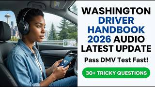 Pass Your 2026 Washington DMV Test Fast Full WA Driver Handbook Audio Guide Update