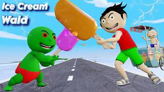 Garmi Mein Ice Cream  | Ice Cream Cartoon Comedy | Funny Comedy Video - Bittu Sittu Toons