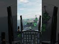 Cockpit View F16 Attempts a Aircraft Carrier Landing with its Tail Hook down #dcs