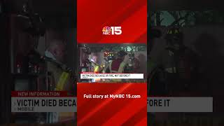 Investigators: Mobile woman died as a result of condo fire - NBC 15 WPMI