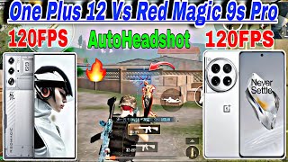 Red Magic 9s Pro vs one plus 12 Pubg Test🔥 | red magic 9s pro vs oneplus 12 pubg mobile\\bgmi test.