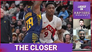 RJ Barrett closes out Pacers, Raptors improve to 3-12 | Has Jakob Poeltl been a Top-3 C in the East?