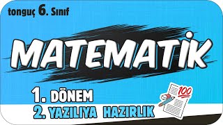 6.Sınıf Matematik 1.Dönem 2.Yazılıya Hazırlık 📑 #2025