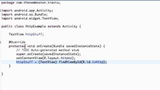 Android Application Development Tutorial - 147 - Introduction to HttpClient
