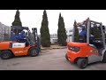 tmhs heli lithium forklifts. production to test