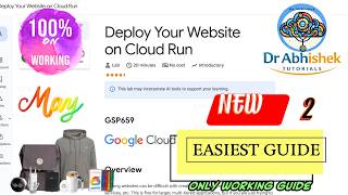Deploy Your Website on Cloud Run | MAY 2026 #GSP659 #qwiklabsarcade2026