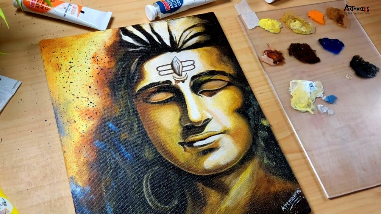 Ultimate Compilation Of 1000+ Exquisite Lord Shiva Painting Images In ...