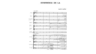 Saint-Saëns: Symphony in A major (with Score)