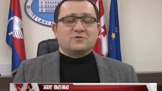 მოსწავლეები თელავის საკრებულოს თავმჯდომარესთან