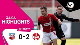 FSV Zwickau - 1. FC Kaiserslautern | Highlights 3. Liga 21/22