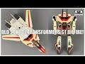 ~Smart transformations~ old school Transformers G1 Jetfire transformed, showcase + VF-1S comparison!