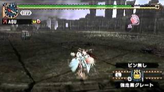 mhp2g-ＨＲ6イベント祖龍-弓3ソロ(20101008)