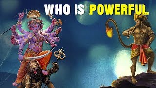 Ganesh Vs Hanuman | Who Is More Powerful | कौन है अधिक शक्तिशाली | गणपती जी या वीर हनुमान