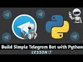 Build Simple Telegram BOT with Python ,Lesson 7. Command Handler