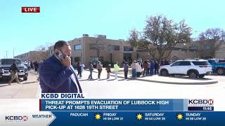WATCH LIVE: Lubbock ISD provides update on Lubbock High evacuation