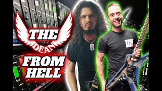 I played THE DEAN FROM HELL ⚡ Dimebag Guitar Vault