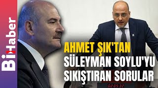 Ahmet Şık'tan Süleyman Soylu'yu Sıkıştıran Sorular | BiHaber