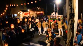 2013年　宵祭り　宮上がり（大太鼓）　えっさっさ改　青年部