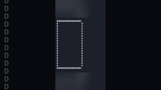#Shorts 🔥#java_pattern_program Print Alphabet D using For loop In Java language..