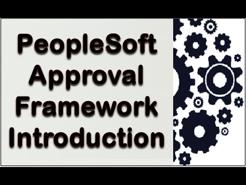 What is an approval framework?