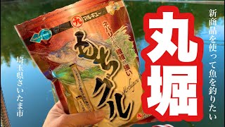 【新発売エサ】初開封のもちグルでへらぶな釣り 丸堀