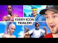 *ALL* Fortnite Icon Skin Trailers! (Chapter 1 - Chapter 5)