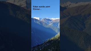 View of Kalpa Suicide Point... #kalpa #shot #kinnaur #himachalpradesh