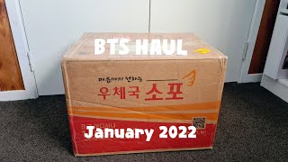 BTS Haul Unboxing (Season Greetings 2022, In the Soop, BT21, Dalmajung, Fila, PTD & MOTS ONE Bluray)